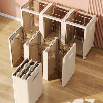 玩叠具收纳箱箱用大容量儿童玩具收纳柜一体折家储物RRY整理箱储