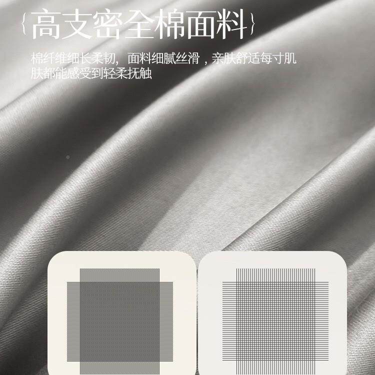 轻奢纯棉四件套100全棉床单床笠套高0114四件端刺绣被22款5新床上