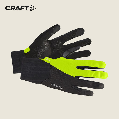 CRAFT ADV秋冬抓绒保暖骑行手套公路自行车专业防水防风软壳手套