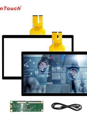 10点触控+G结构GT-CTP-PG1.5寸2容触摸屏16电:9免驱广告机