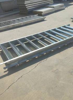 工厂货免焊接装镀锌楼组梯现防滑666888加梯厚加宽楼踏步阁楼梯镀