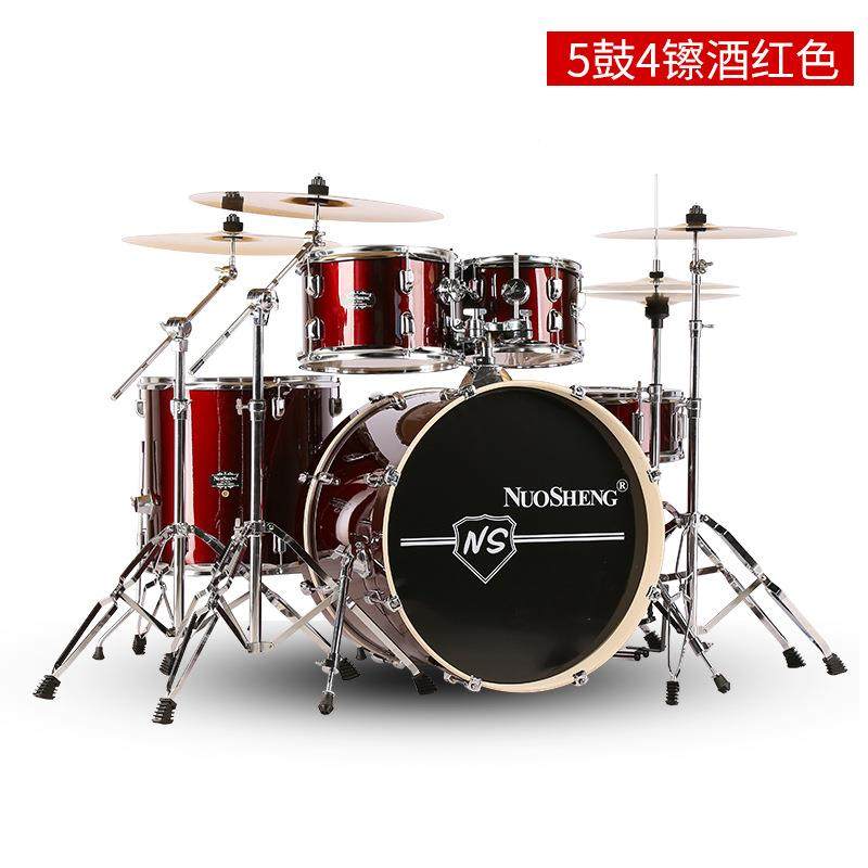 诺声架子鼓成人儿童自学用爵VGK士鼓5鼓4镲家门初学者入习专练业