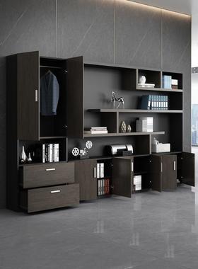 文件柜木质柜组合资料档RHC-EB-0柜案板老室背景文件书柜子办公家