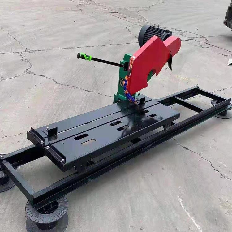 Q800石切割机轨机道式多功能岗800材大理石切割花石耐火砖下料切