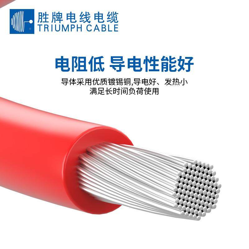 UL195电QQX子线PVC聚乙烯氯AWG020电器设锡备连接线镀导线引线端