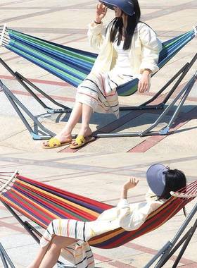 折叠落地秋千SAW支架床吊椅阳家用携户外室吊内便儿台童荡秋千防