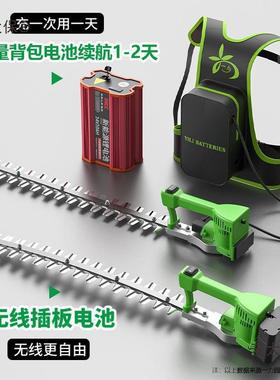 进口级新型单手锂机电绿篱机超轻大功率德园林修剪NEB球形造型动