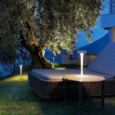 日6098水食系列式优雅高亮外庭院灯户台灯花园灯防别墅室外便携户