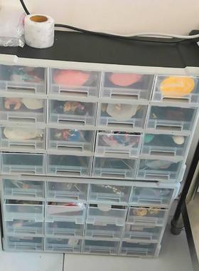 抽DIX屉式收纳烘理焙材料蛋插件装饰糕工具柜子收柜纳盒整箱