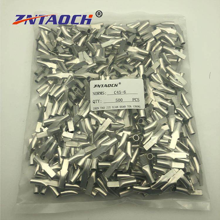 C45-101-25-35-0DBA-760插针插片6铜端头T2紫铜线鼻5子空开接线端