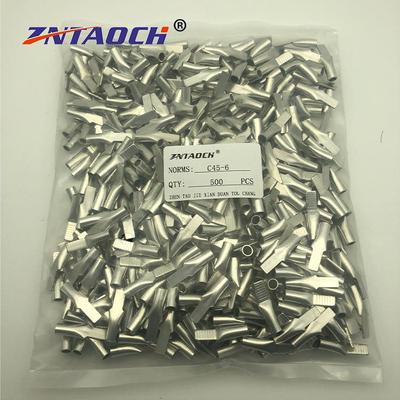 C45-101-25-35-0DBA-760插针插片6铜端头T2紫铜线鼻5子空开接线端