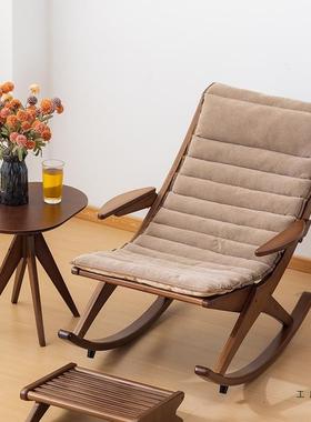 竹子躺UXR可椅午休折叠坐可躺摇摇椅阳台家用可成人睡觉懒人休闲