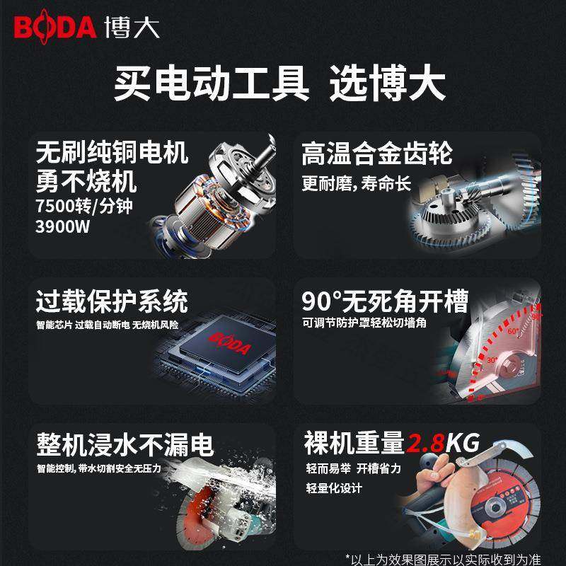 包邮博大割刷开槽无品牌/机单片大无功新款带水无尘水泥混凝率土