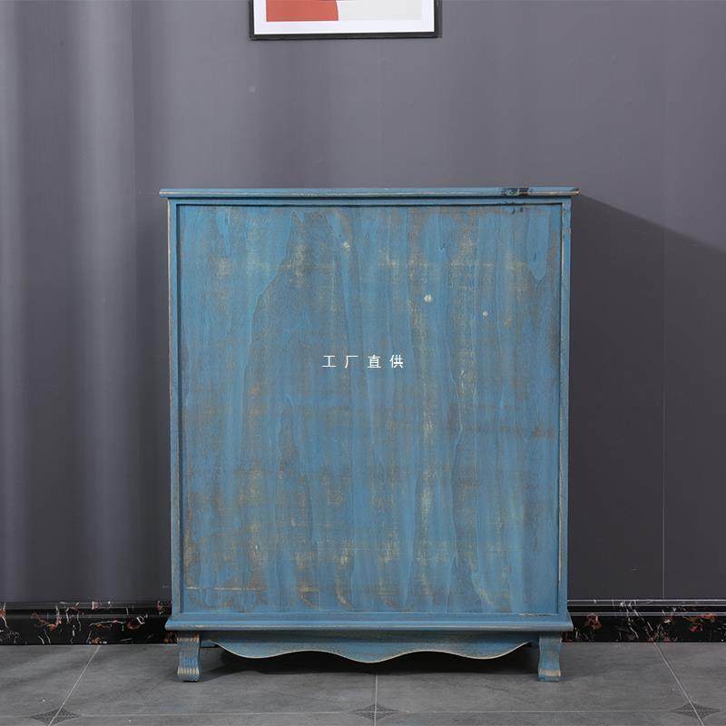 美式实木玄关柜储物边柜柜多功子能收265纳柜斗橱柜中式彩绘简易,住宅家具,斗柜,淘宝优惠券,粉丝福利购,淘宝优惠卷