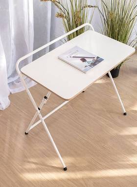 书桌桌家用办公叠桌卧室床边小桌子易学生可折简al-67282叠折学习