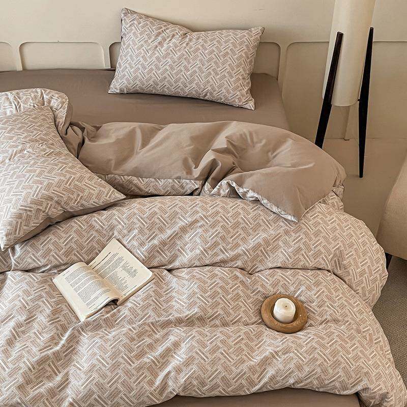 约纯棉被套单件2HC-日式单025春季全棉被罩买宿用舍单人简被套床