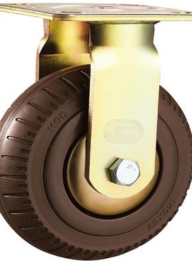 厚德HOD微音脚轮重型减向震底板脚轮E无品牌/3发泡轮万轮批