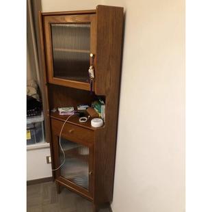 实三角转角柜RZW角柜沙发边形拐墙角靠墙小型置物木架客厅餐边柜