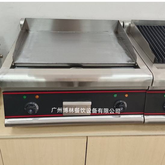 686台式电平扒炉商用加厚铁板烧组合炉煎铜锣烧牛排炉西厨煎肉机