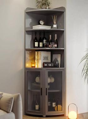 收转角TRM置墙物架落地书架三角形角柜90度墙墙边拐角纳柜靠角落