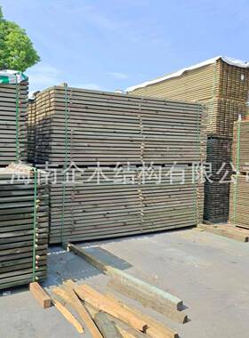 进口防腐ACQ芬兰木深腐度碳化木C户外防木地板CA芬兰FOZ木烘干板