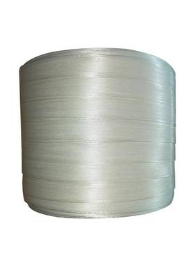 1m2m白色柔性加捻丝水胶带可打结防滑可免打包扣HS-40L可撕打包带