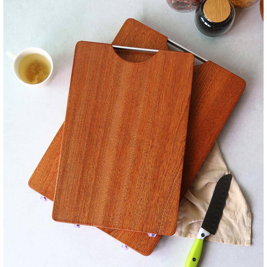 檀木木整切割用方形菜板菜板实木家加厚切菜板砧板厨房案板乌微瑕