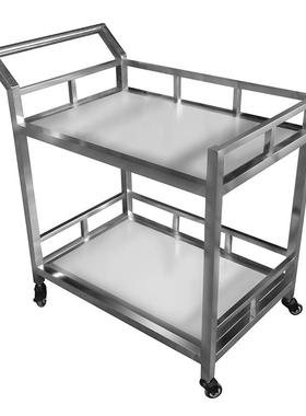 不锈9474钢推车拉货手手推平板车车推货车万向轮拖车搬手运拉车折