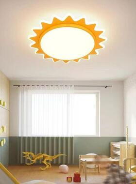房间灯具可爱儿童房室灯个创意卡通性护眼饰吸顶77418卧灯男孩女