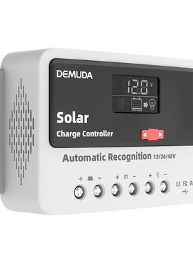 PWM太阳能控制器10A-60A太DX21101动阳能监控系统12V/24V36/V/48