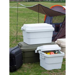 号车载收纳箱塑料大整理户外露营后车用备箱箱杂物F7H65J59箱储物