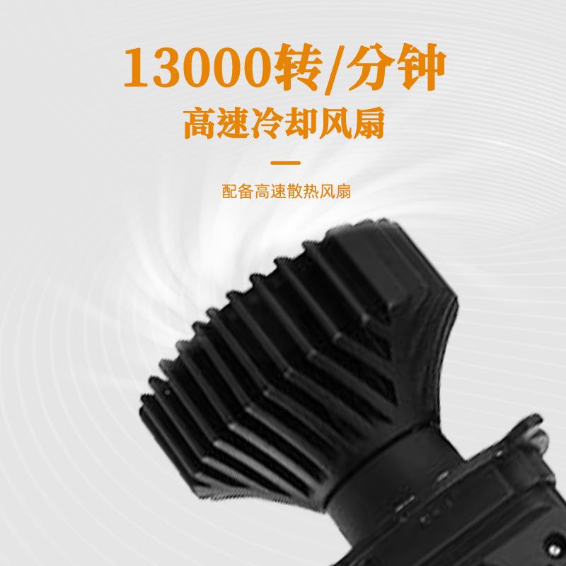 Y8大功率H4H7005双光镜大灯超亮远聚光透近光一体改leY8/H4d9大灯