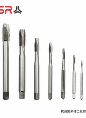 7支先端机用丝锥组套螺7尖IN371/DHCWIN36全磨含钴D高速钢HSSEM35