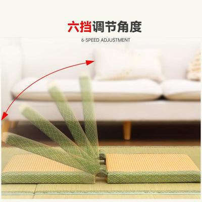 可折客厅叠ZLZ卧室无腿背落地和室椅日式榻米榻藤席靠椅阳台飘窗