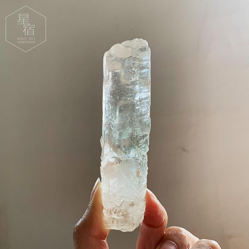 喜马雅涅槃水开晶蚀刻冥想AMF水晶原石白拉发