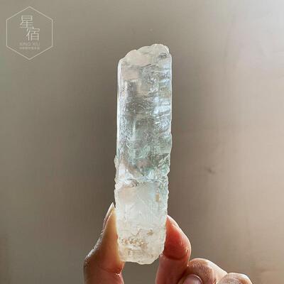 喜马雅涅槃水开晶蚀刻冥想AMF水晶原石白拉发顶轮
