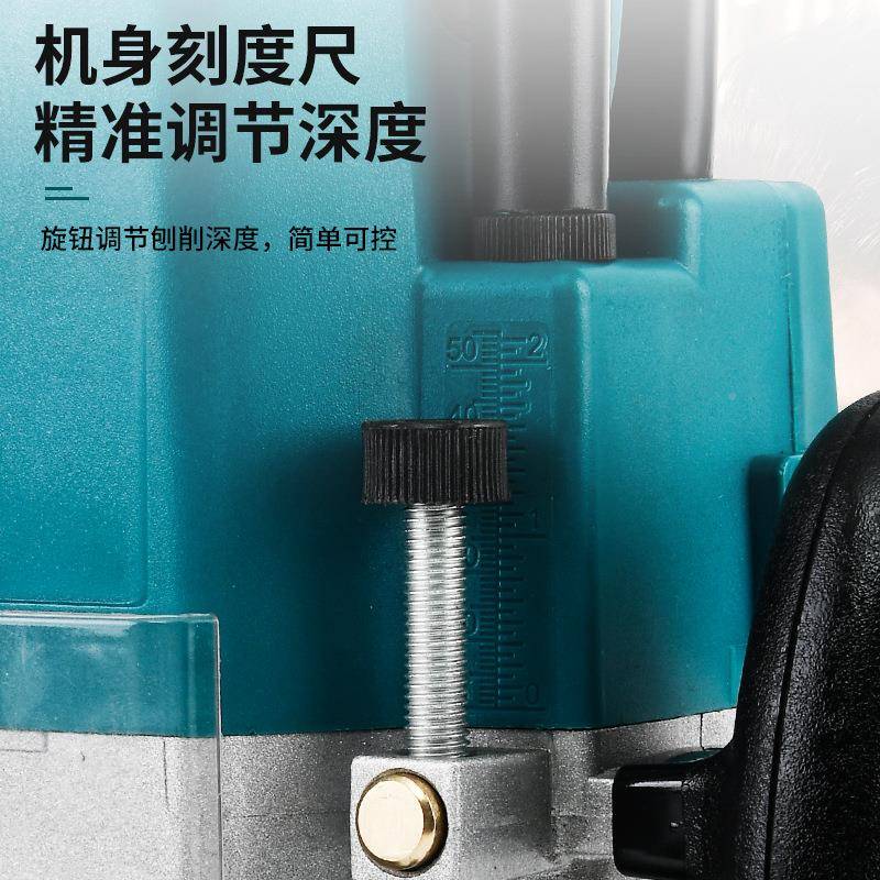 电木功铣工多能开榫锁工家用电动修边OKP机木业级雕刻机开槽机大