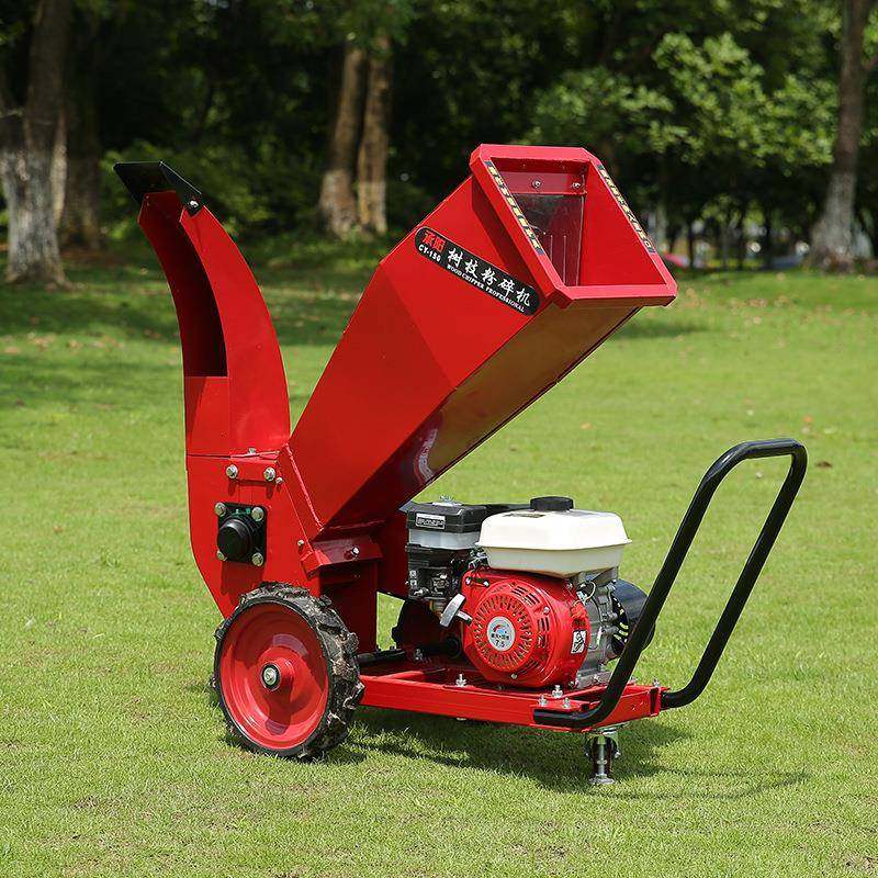 正向CY-150移动多功能农业园林树粉枝电粉碎机碎秸秆械树枝机柴油