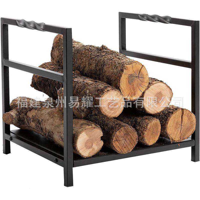 简款艺铁火柴收纳架炉室内外壁工具木XY-M006柴堆放置物约架,收纳整理,书桌收纳置物架,淘宝优惠券,粉丝福利购,淘宝优惠卷