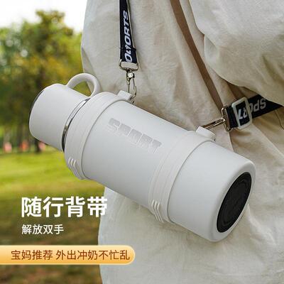 31温6不锈钢运动壶保温壶大容量467便携家式用热水车载全钢焖茶保
