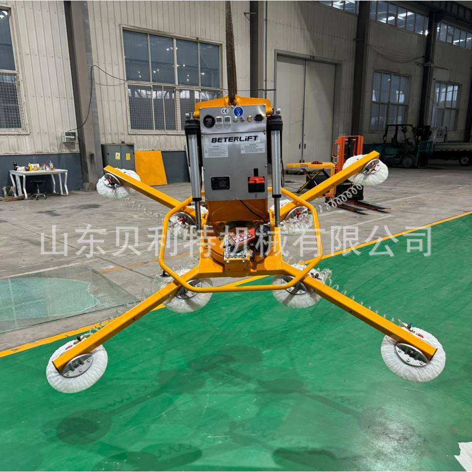 玻璃幕墙真空盘吊具电动能智旋转YWA反正玻吸璃吸盘吊机源厂头家