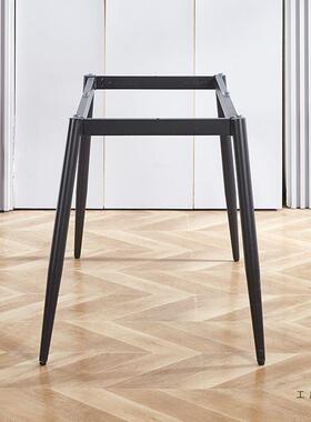 四新款餐桌桌支架铁桌艺轻奢岩板瓷砖脚办公金属面支撑UXK底座架