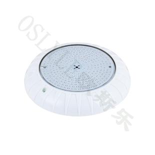 户外LED水下灯12V挂壁式 池泳灯P68平薄水底I灯别OSH8002墅池七彩