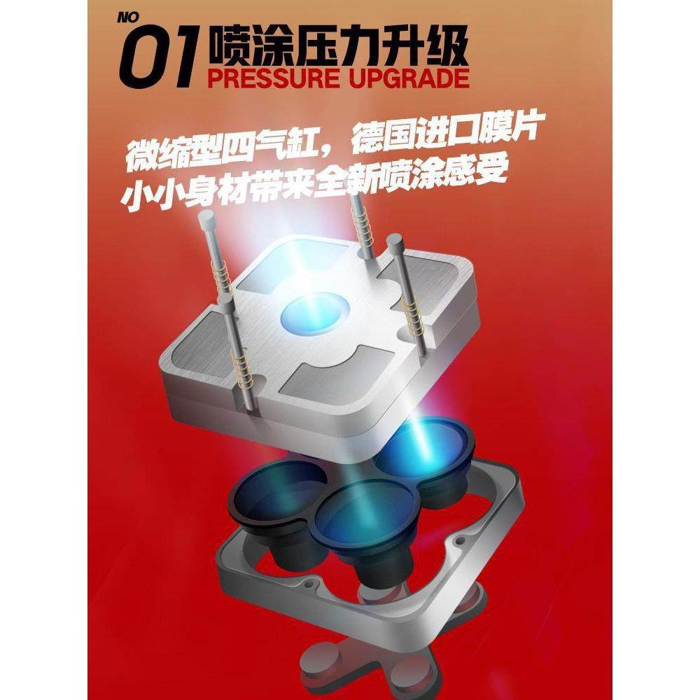 型喷涂便携泵涂装上色手持喷式气迷你充电式模喷VWS笔气泵马克喷