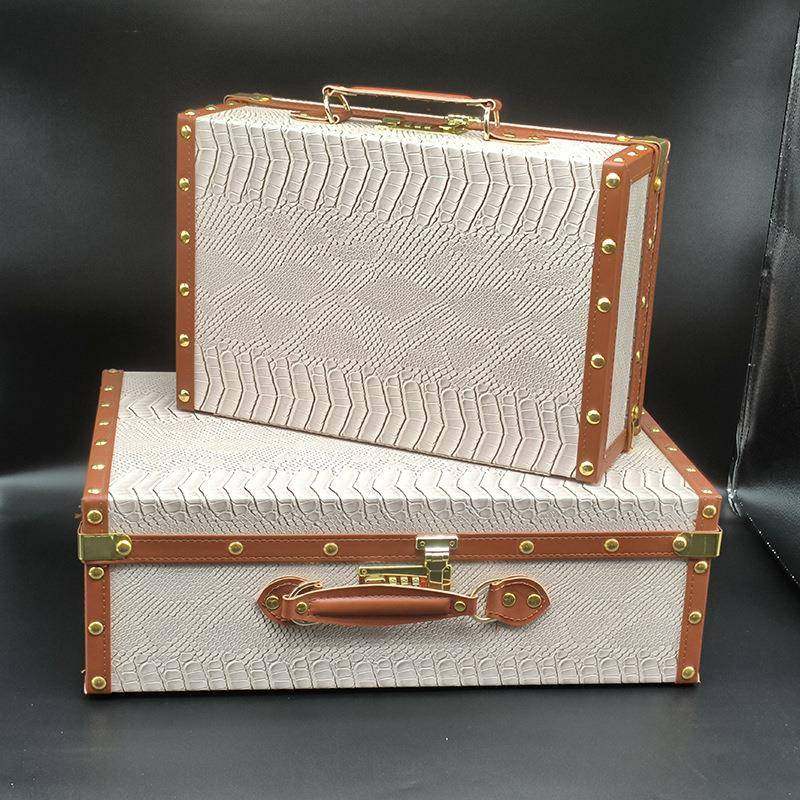 衣帽间收纳盒手提收纳箱皮饰质复古播储物理箱样板整房直间收纳箱,收纳整理,收纳箱,淘宝优惠券,粉丝福利购,淘宝优惠卷