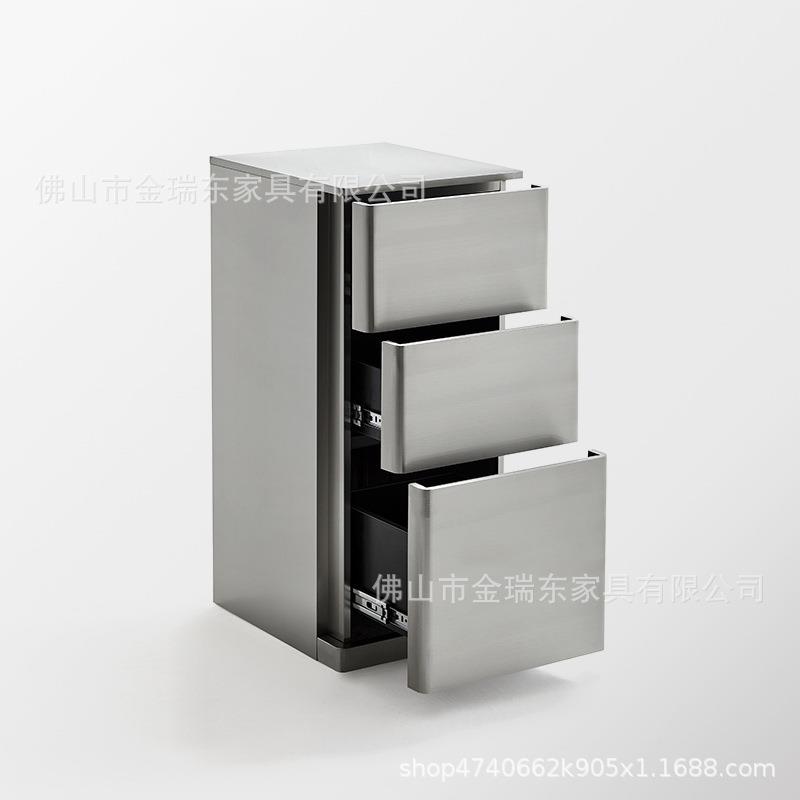 理发工物具柜不锈钢理发工具店柜子发廊专用发师型工IYV具箱收纳