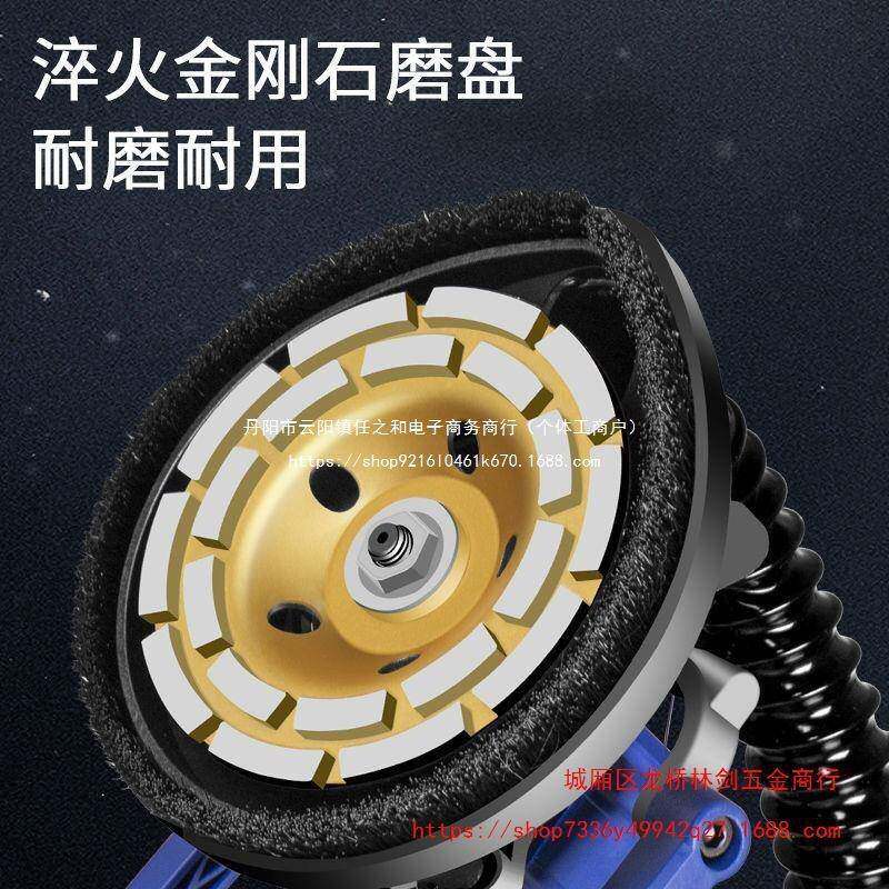 无刷混粗凝土BRI墙磨面打机花天板拼缝刨机
