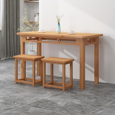 方桌客餐桌家用吃饭桌茶桌电脑户桌办公小木型实写字607080厅学习