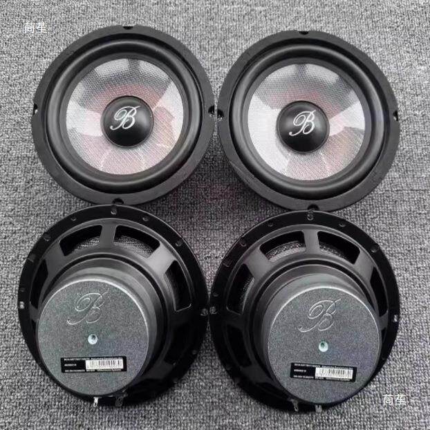 柏林之汽级车音响升6声.5寸中低音喇叭高头音PP水晶架高配改装