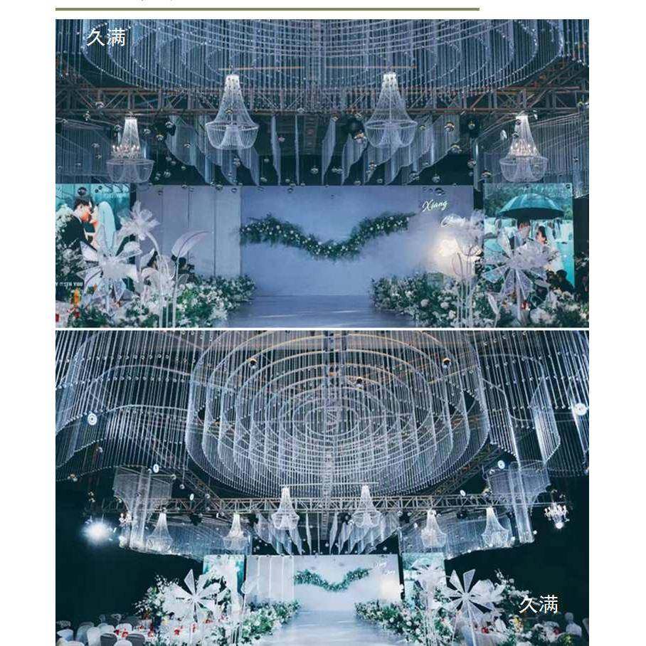 新款吊顶装饰摩天铁艺层圆婚礼tfgj#%lz布置道具环婚庆顶轮部五装,节庆用品/礼品,陪嫁用品套装,淘宝优惠券,粉丝福利购,淘宝优惠卷